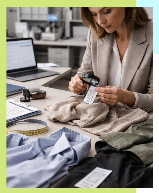 Сертификация одежды и текстиля в Городце, быстрая экспертиза