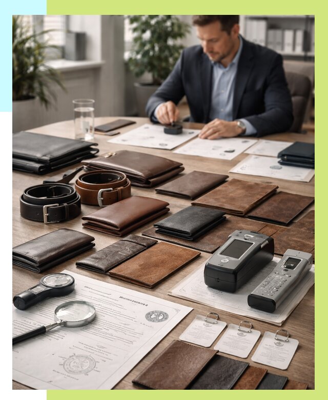 Сертификация кожаных изделий в Городце от 12148 р. | Алешин-Грд