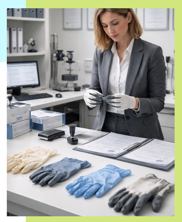 Сертификация перчаток в Городце от 8605 р. | Алешин-Грд