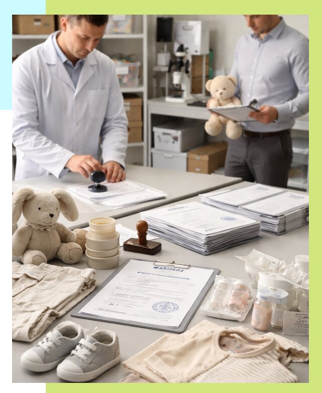 Сертификация детских товаров в Городце от 15185 р. | Алешин-Грд