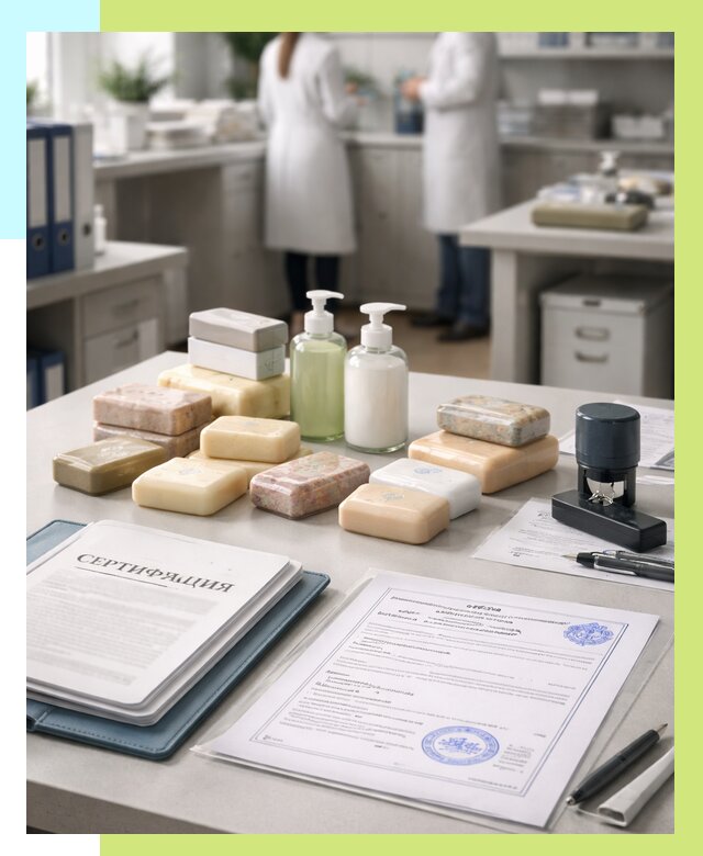Сертификация мыла и сертификат на мыло в Городце от 12148 | Алешин-Грд