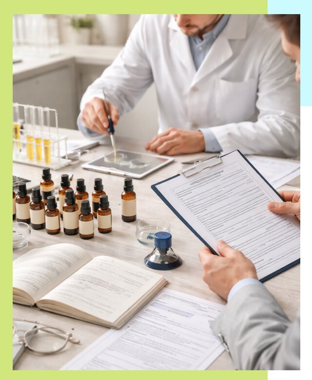 Сертификация эфирных масел и документация качества в Городце
