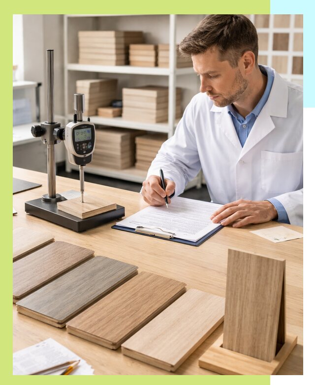 Сертификация ламината с испытаниями и оформлением документов в Городце