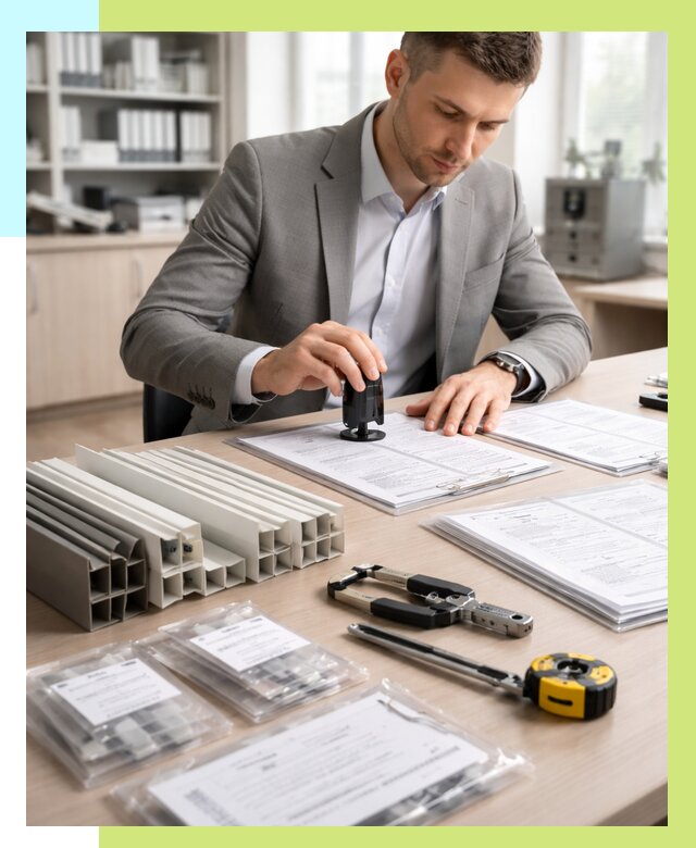 Сертификация ПВХ продукции в Городце от 8605 р., Алешин-Грд