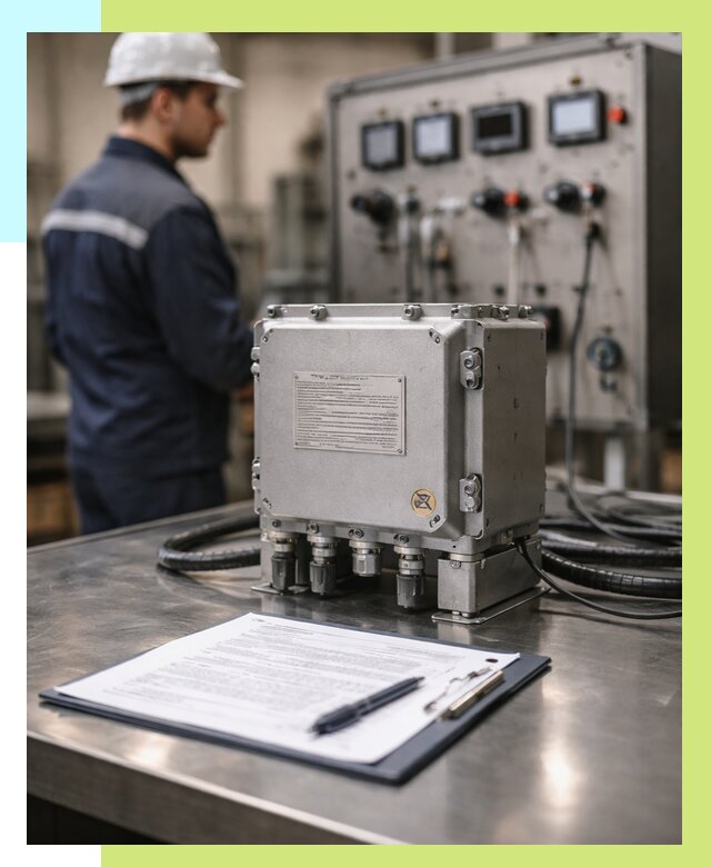 Сертификация взрывозащищенного оборудования в Городце от 35431 р. | Алешин-Грд