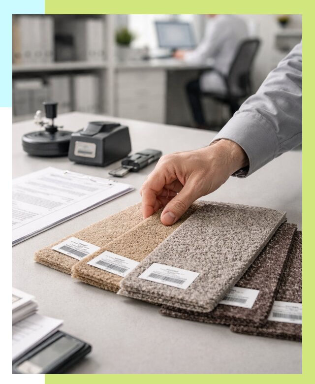 Сертификация ковролина в Городце от 15185 р., Алешин-Грд