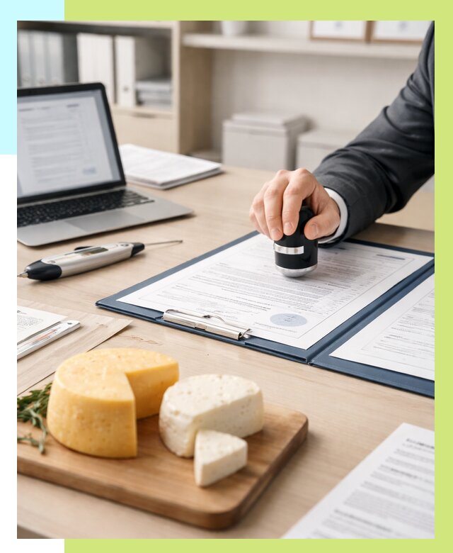 Сертификация сыров в Городце от 15185 р | Сертификат на сыр Алешин-Грд