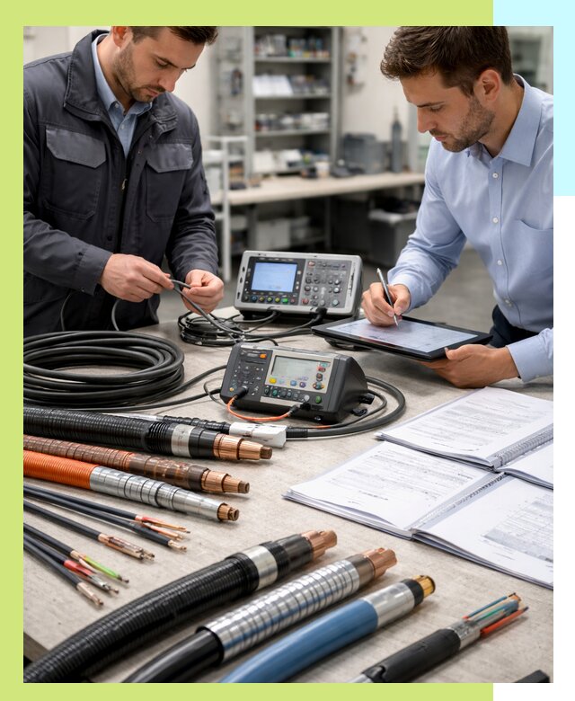 Сертификация кабеля и электропроводки в Городце под ключ