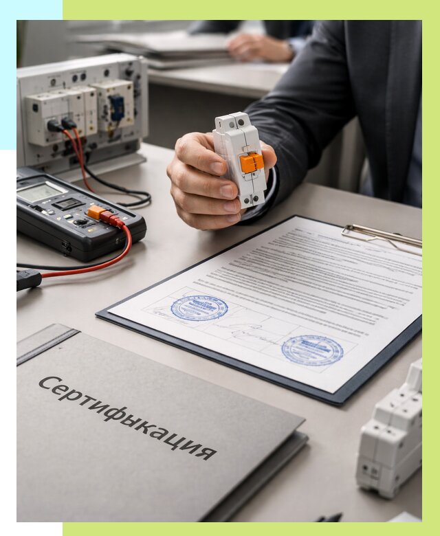 Сертификация выключателей под ключ в Городце от 15185 р. | Алешин-Грд