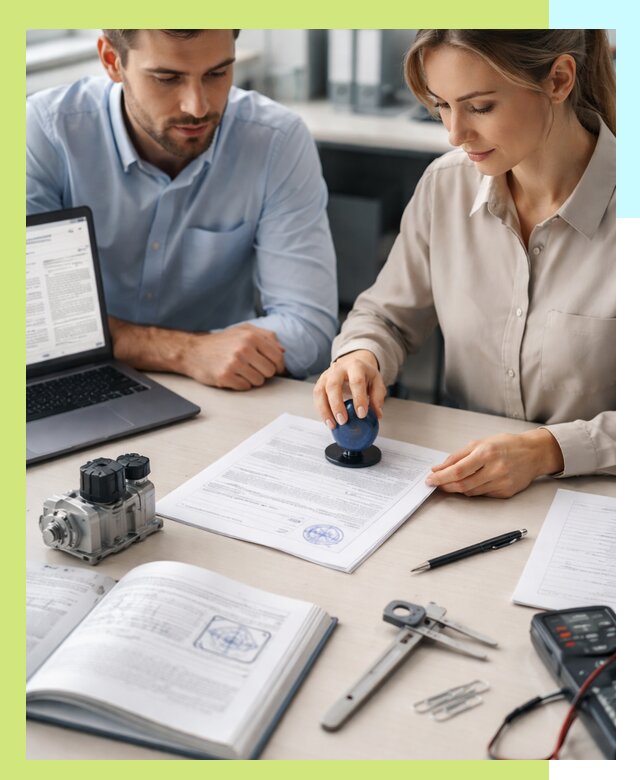 Выдача паспорта изделия и техническая экспертиза продукции в Городце