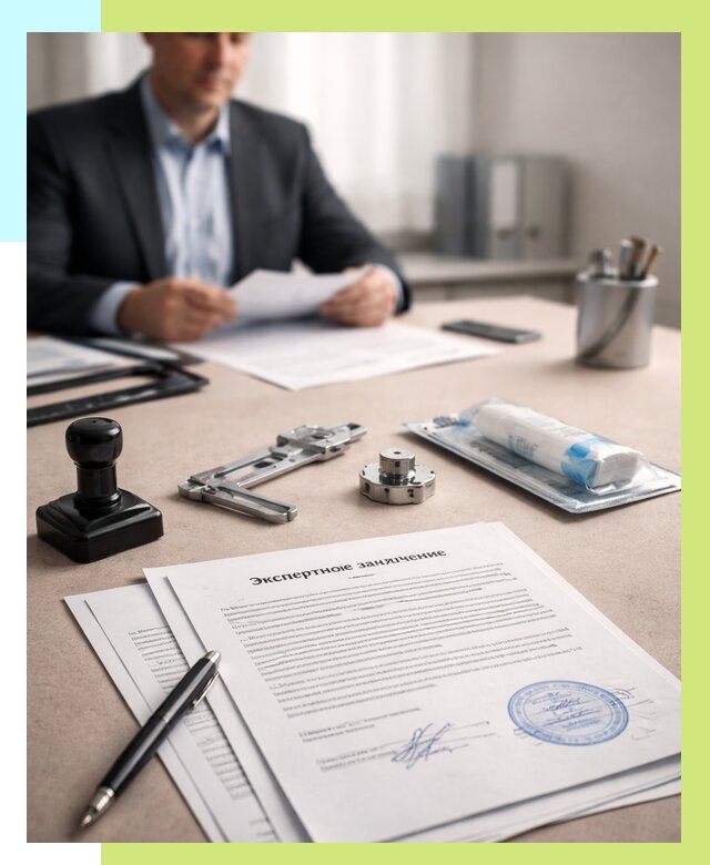 Экспертное заключение на продукцию в Городце от 8605 р. | Алешин-Грд