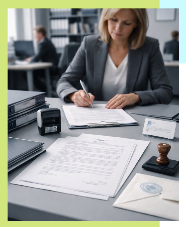 Оформление отказного письма для продукции и оборудования в Городце