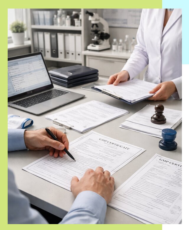 Оформление сертификата GMP в Городце для фармпроизводства