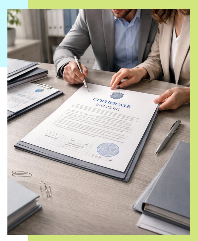 Сертификат ISO 22301 в Городце от 45554 р. | Алешин-Грд срочно