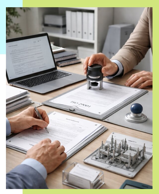 Сертификат ISO 29001 в Городце под ключ от 75923 р. | Алешин-Грд