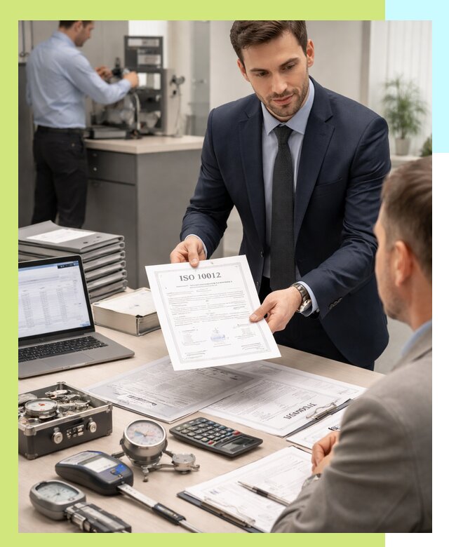 Выдача сертификата ISO 10012 по требованиям метрологии в Городце