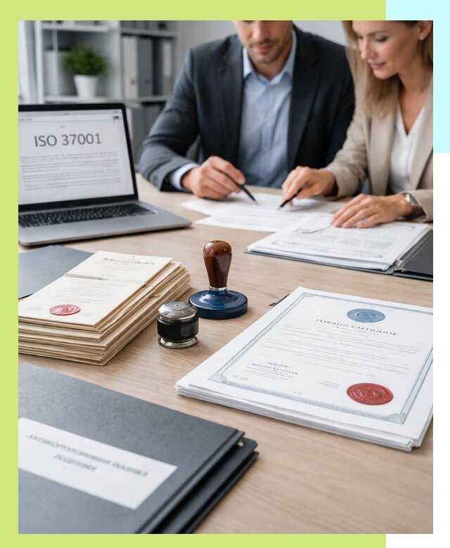 Получение сертификата ISO 37001 по системе борьбы с коррупцией в Городце